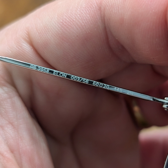 HEXAGONAL FLAT LENSES RAY BANS - Picture 3 of 6